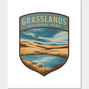 Majestic Grasslands National Park Posters and Art